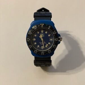 Tag Heuer Blue and Black Dive Watch